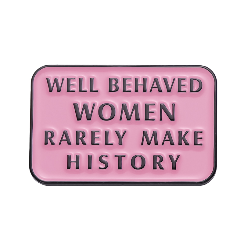 Jewelry Making History - ประพฤติตัวดีผู้หญิงไม่ค่อย Make ประวัติศาสตร์เคลือบ Pins ผู้หญิง Power