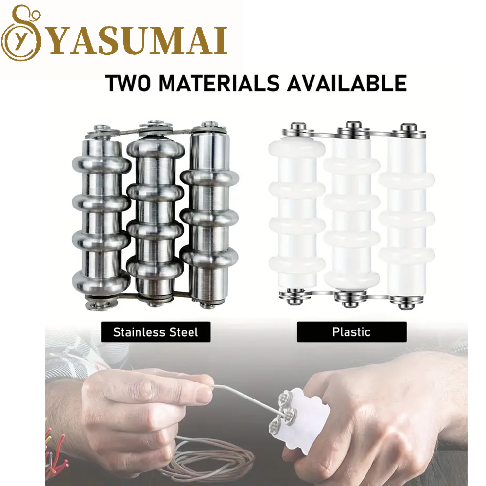 Jewelry Making Machine - Yasumai โลหะไนลอนเครื่องยืดลวดทองแดงเงินทองลวดโลหะคู่มือเครื่องมือยืดผม