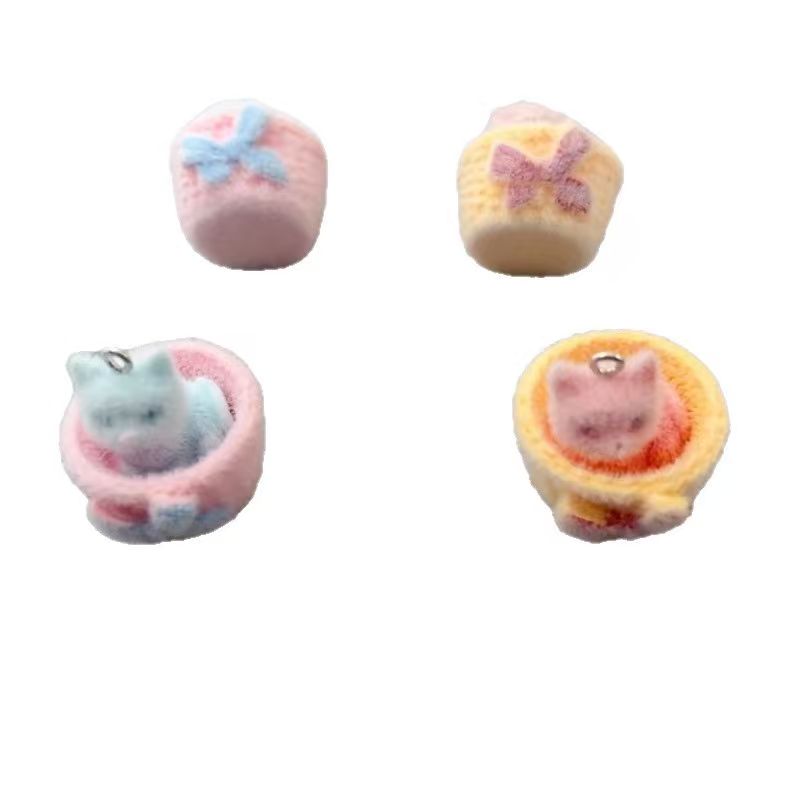 จี้แมวเรซิน 3D แบบนุ่ม 4 ชิ้น  - Jewelry Making Jewelry บทวิจารณ์และราคา
