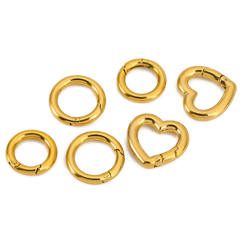 ตัวล็อกสแตนเลส 2 ชิ้น รูปหัวใจ - Jewelry Making Kit For Beginners บทวิจารณ์และราคา