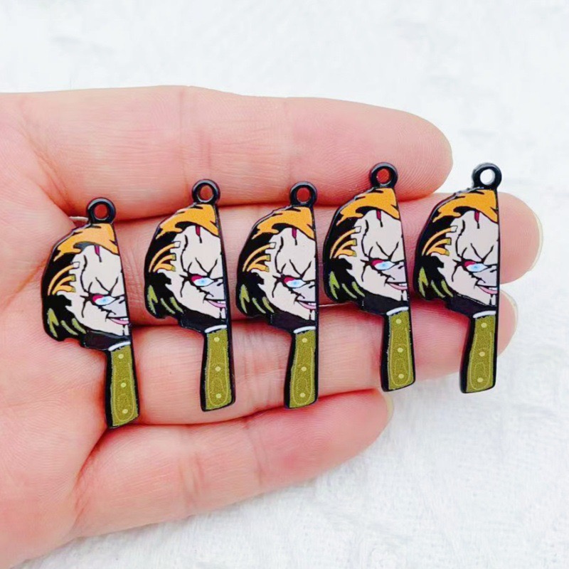 10 ชิ้น จี้อะคริลิกการ์ตูนคู่ร - Jewelry Making Jewelry บทวิจารณ์และราคา