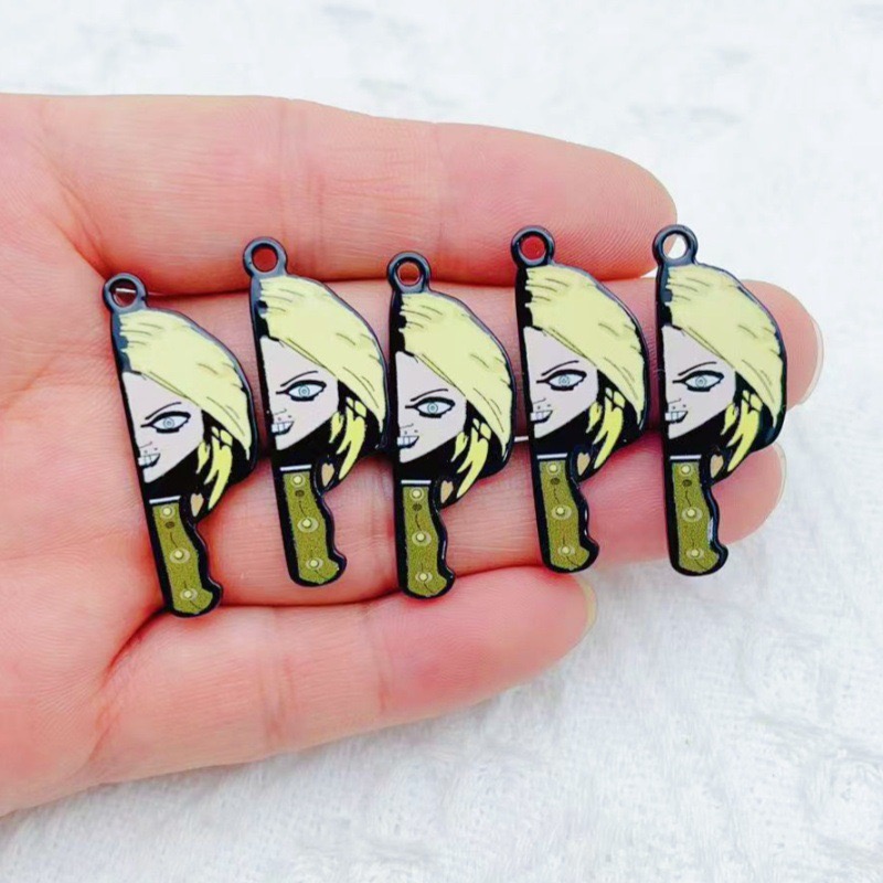 10 ชิ้น จี้อะคริลิกการ์ตูนคู่ร - Jewelry Making Jewelry บทวิจารณ์และราคา