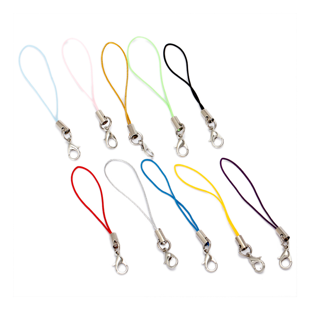 50/100Pcs สีดําสีขาว Charm สาย - Jewelry Making Kit For Beginners บทวิจารณ์และราคา