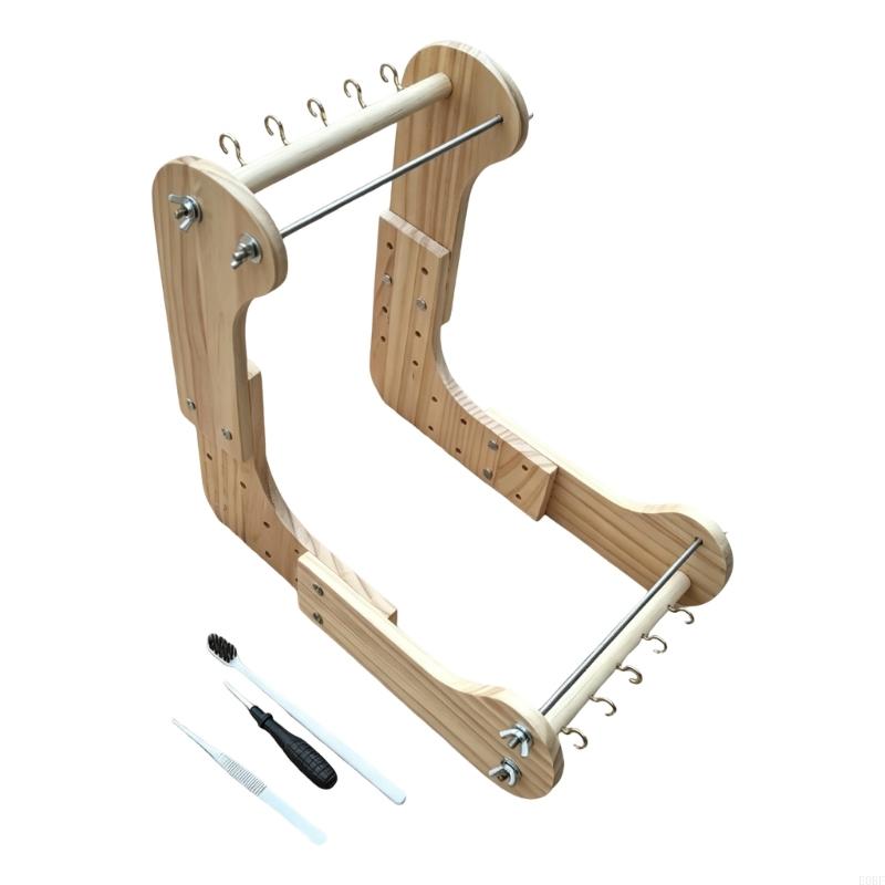 โต๊ะลูกปัดLoomปรับกรอบไม้สำหรั - Jewelry Making Machine บทวิจารณ์และราคา