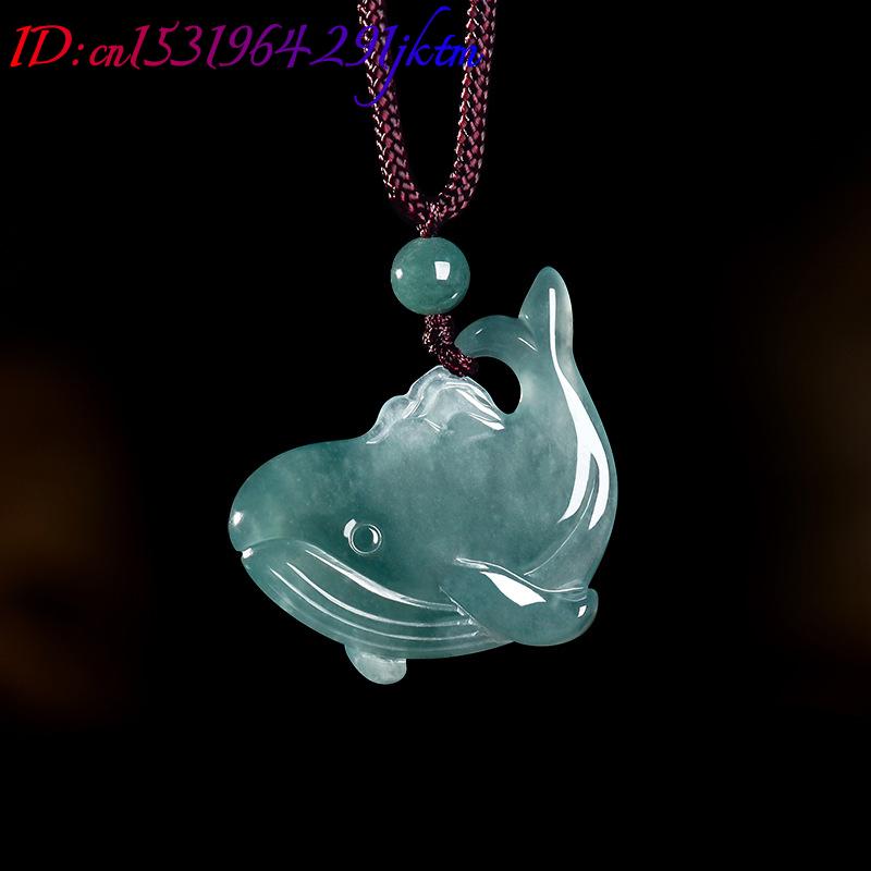 จี้สร้อยคอหยกพม่าแท้รูปปลาวาฬ  - Jewelry Making Jewelry บทวิจารณ์และราคา