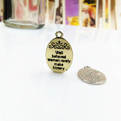 20ชิ้น/ล็อต16X21มม.Well Behave - Jewelry Making History บทวิจารณ์และราคา