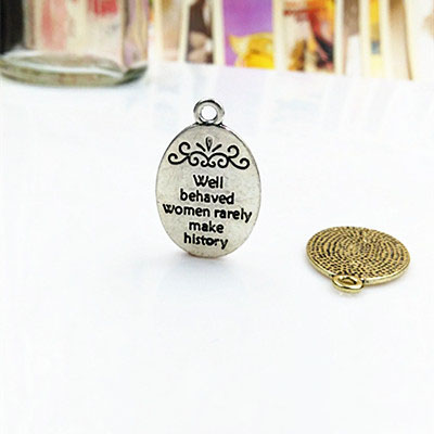 20ชิ้น/ล็อต16X21มม.Well Behave - Jewelry Making History บทวิจารณ์และราคา