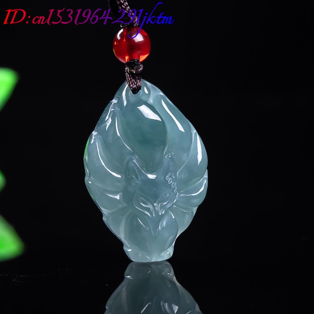 หยกพม่าธรรมชาติจี้รูปสุนัขจิ้ง - Jewelry Making Jewelry บทวิจารณ์และราคา