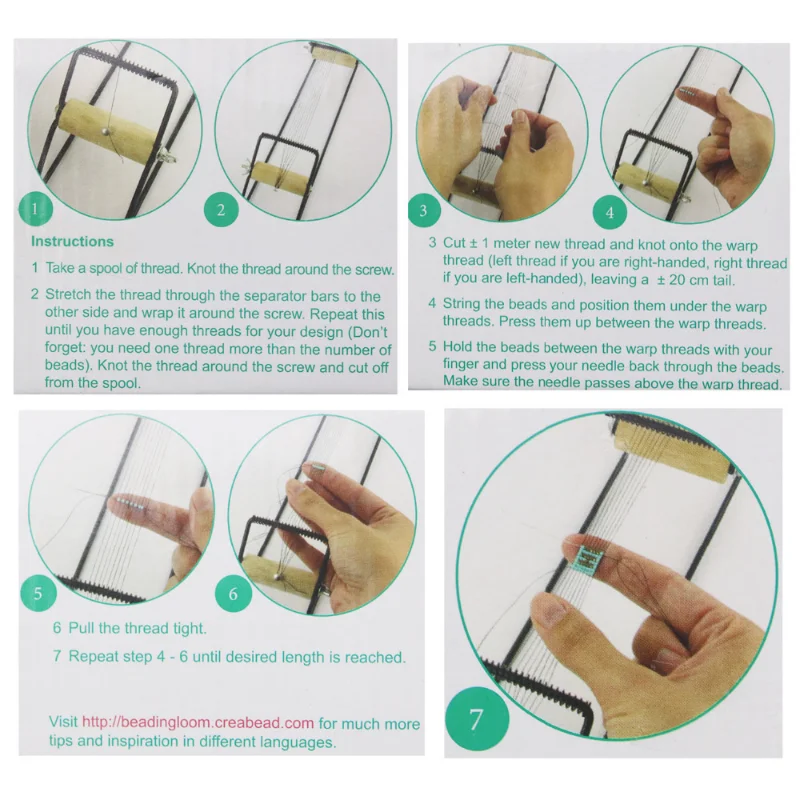 ไม้ทอผ้าประดับด้วยลูกปัด Loom  - Jewelry Making Machine บทวิจารณ์และราคา