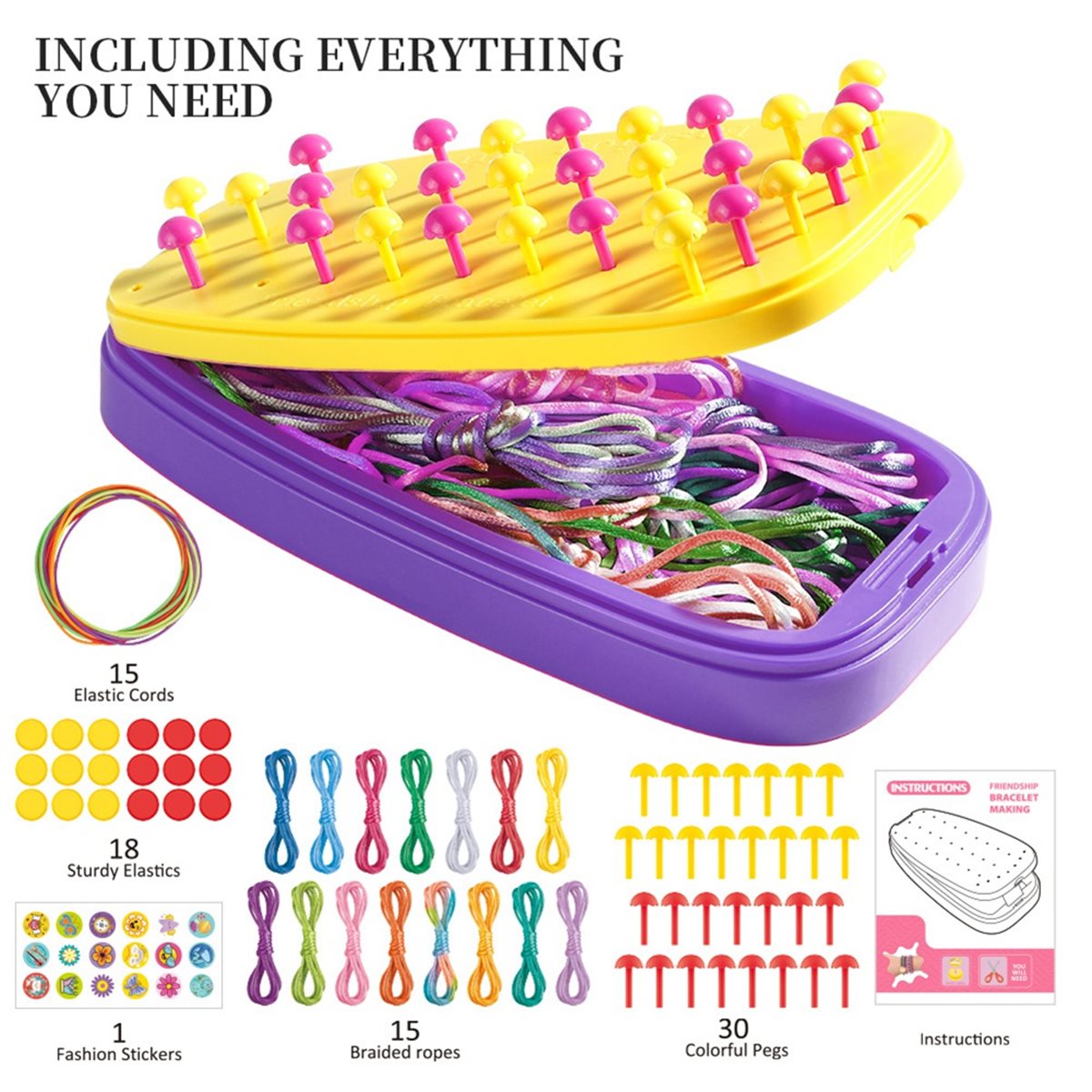 ชุดทำสร้อยข้อมือมิตรภาพ 618 เม - Jewelry Making Machine บทวิจารณ์และราคา