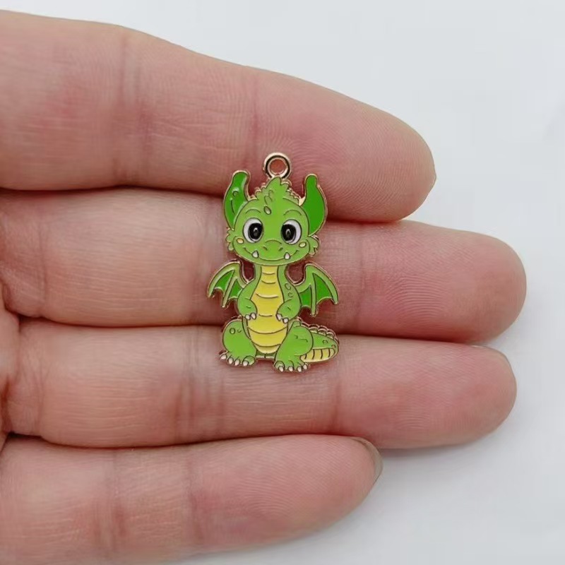 จี้ห้อยรูปมังกรน้อยแบบ DIY ลาย - Jewelry Making Jewelry บทวิจารณ์และราคา