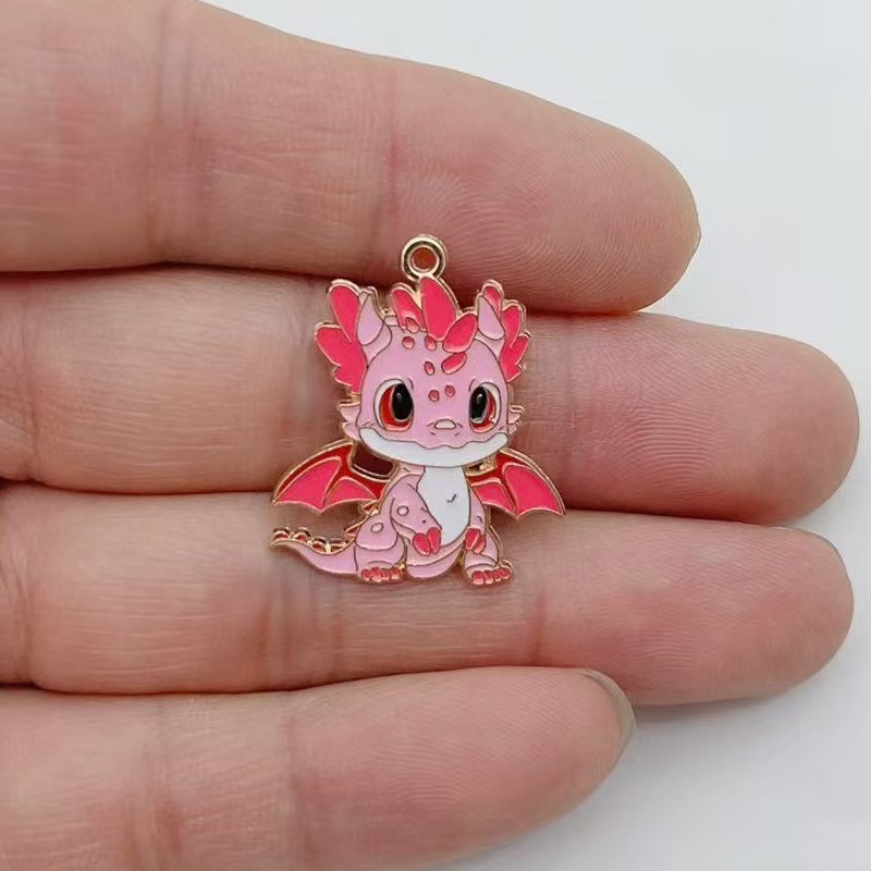 จี้ห้อยรูปมังกรน้อยแบบ DIY ลาย - Jewelry Making Jewelry บทวิจารณ์และราคา