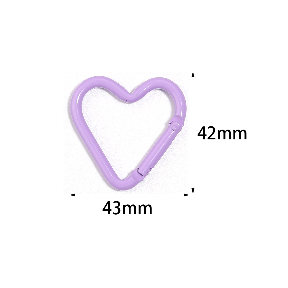 5 ชิ้น คาราบิเนอร์รูปหัวใจหลาก - Jewelry Making Kit For Beginners บทวิจารณ์และราคา