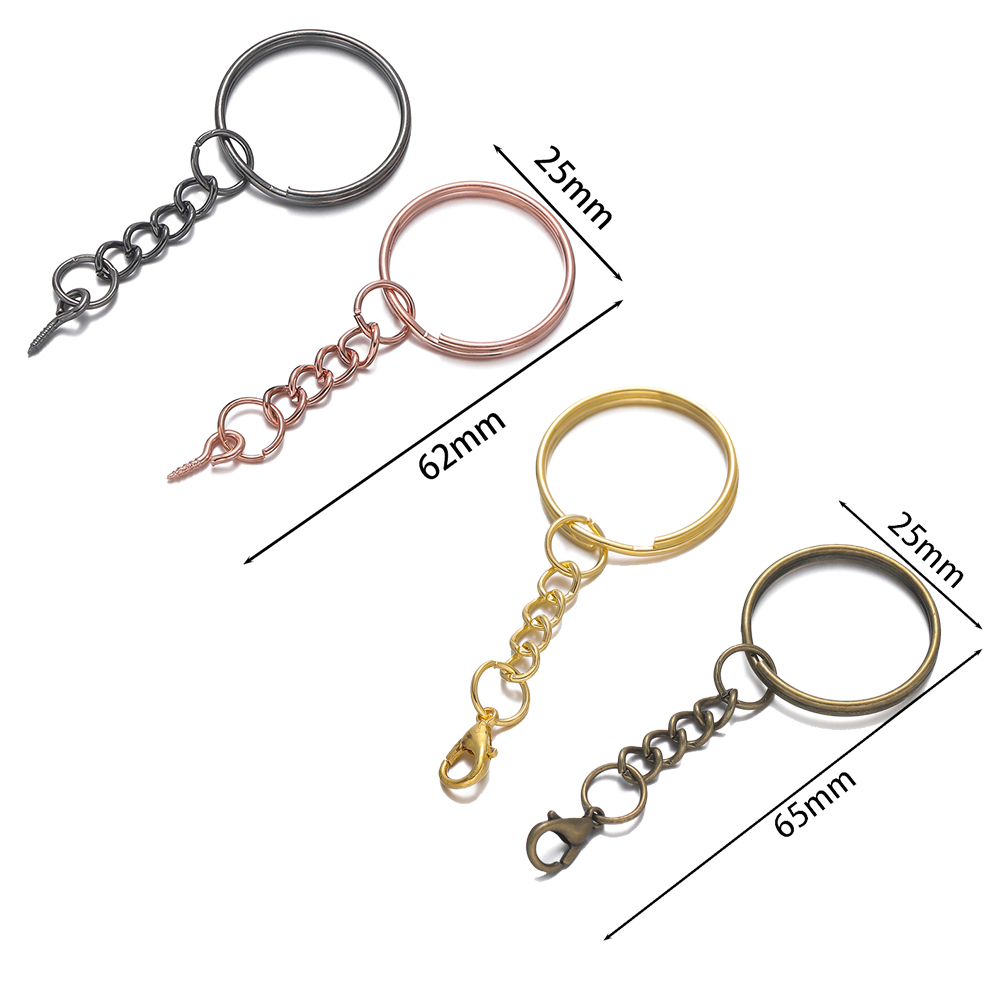 10 ชิ้น/ล็อต ห่วงคล้องกุญแจแบบ - Jewelry Making Kit For Beginners บทวิจารณ์และราคา