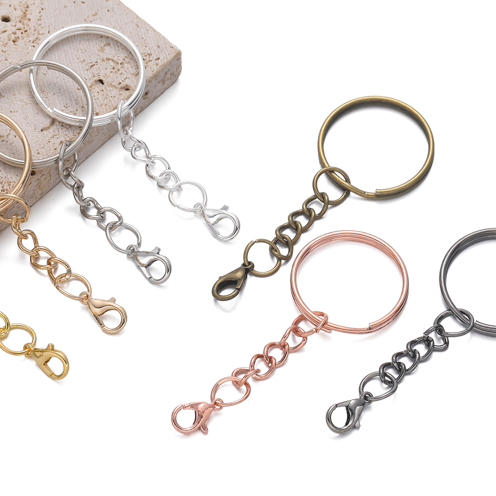 10 ชิ้น/ล็อต ห่วงคล้องกุญแจแบบ - Jewelry Making Kit For Beginners บทวิจารณ์และราคา
